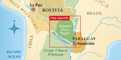 Rio Paraguay haritası 