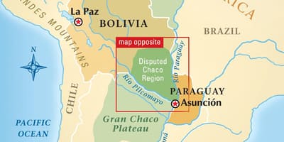 Rio Paraguay haritası 